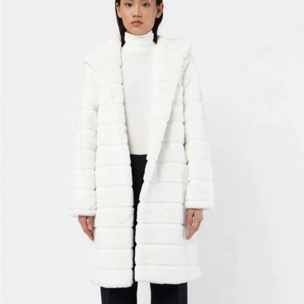 Apparis Celina Coat Ivory